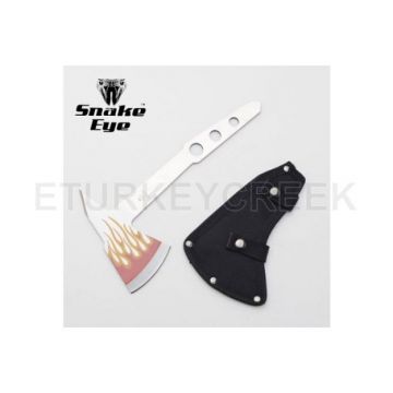 SNAKE EYE SE-107FL THROWING AXE 9.5" OVERALL
